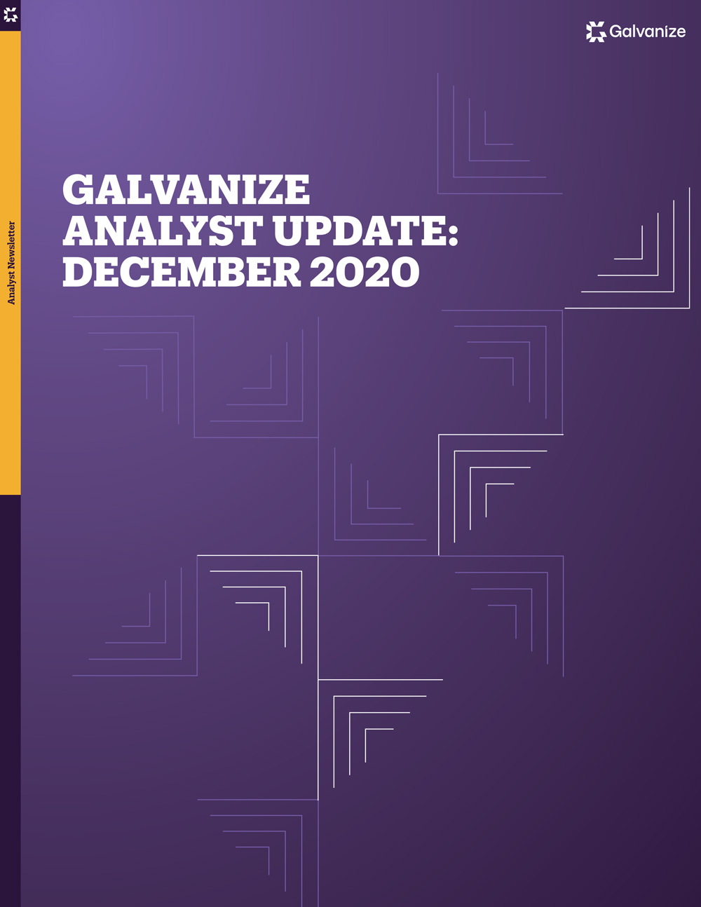 Galvanize Analyst Update: 2019